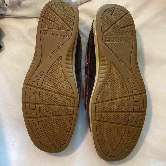 Sperry Top Sider Angelfish Metallic Wine - Picture 4 of 6